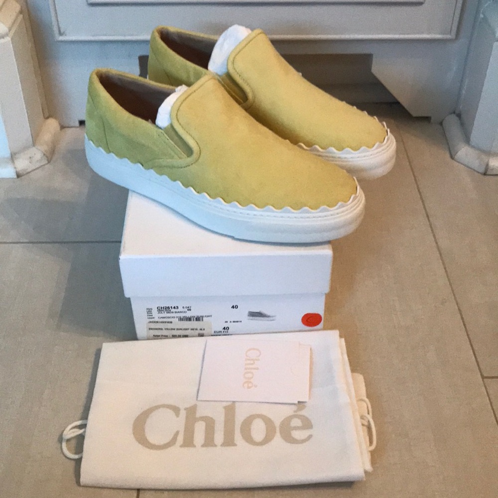 Chloe ivy slipon sneakers worn 2x’s